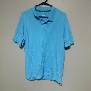 George polo shirt Mens size XL blue